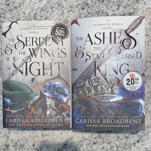 The Serpent & The Wings of Night and The Ashes & The Star Cursed King Books